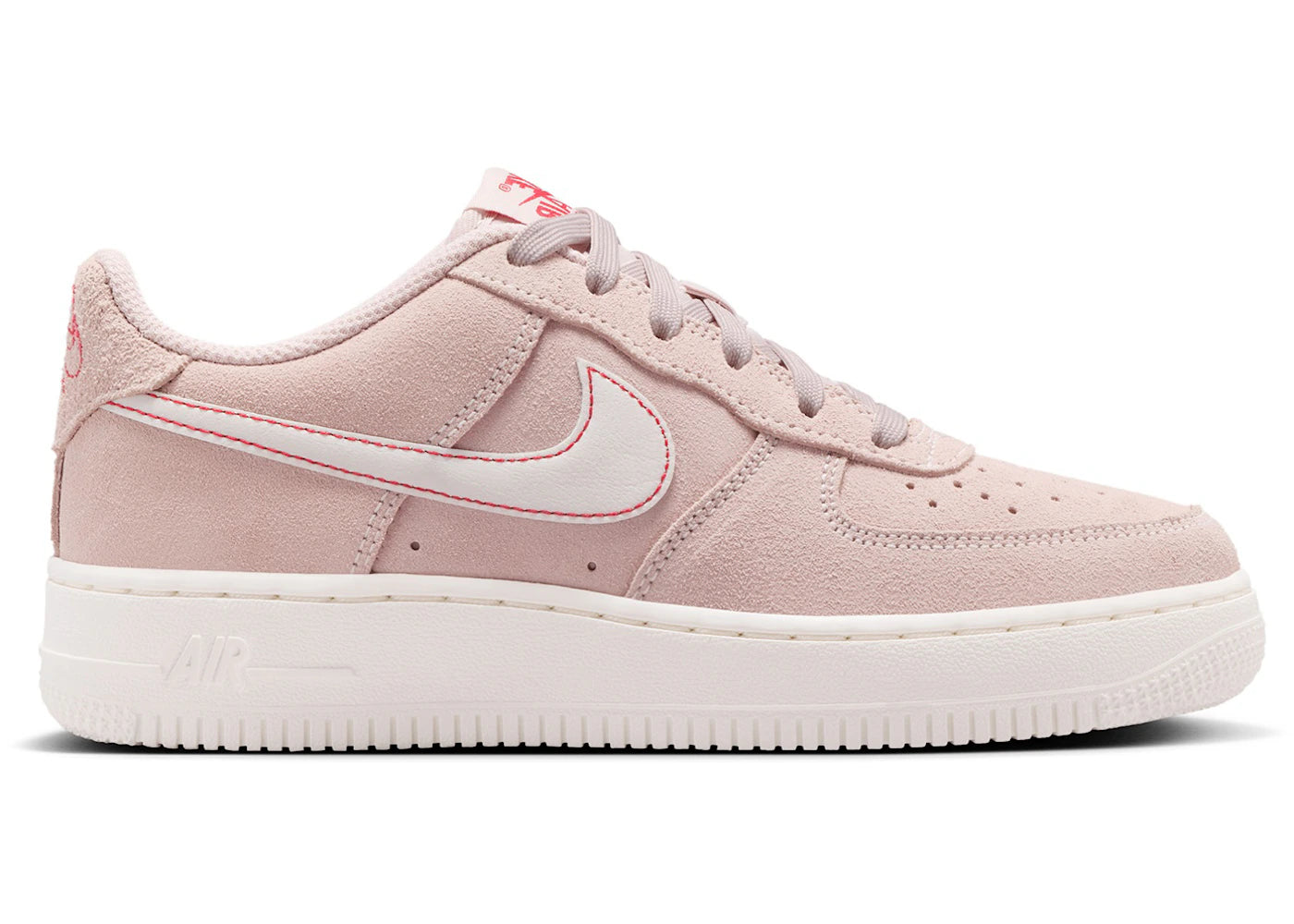 Nike Air Force 1 Low LV8 Silt Red University Red Sail