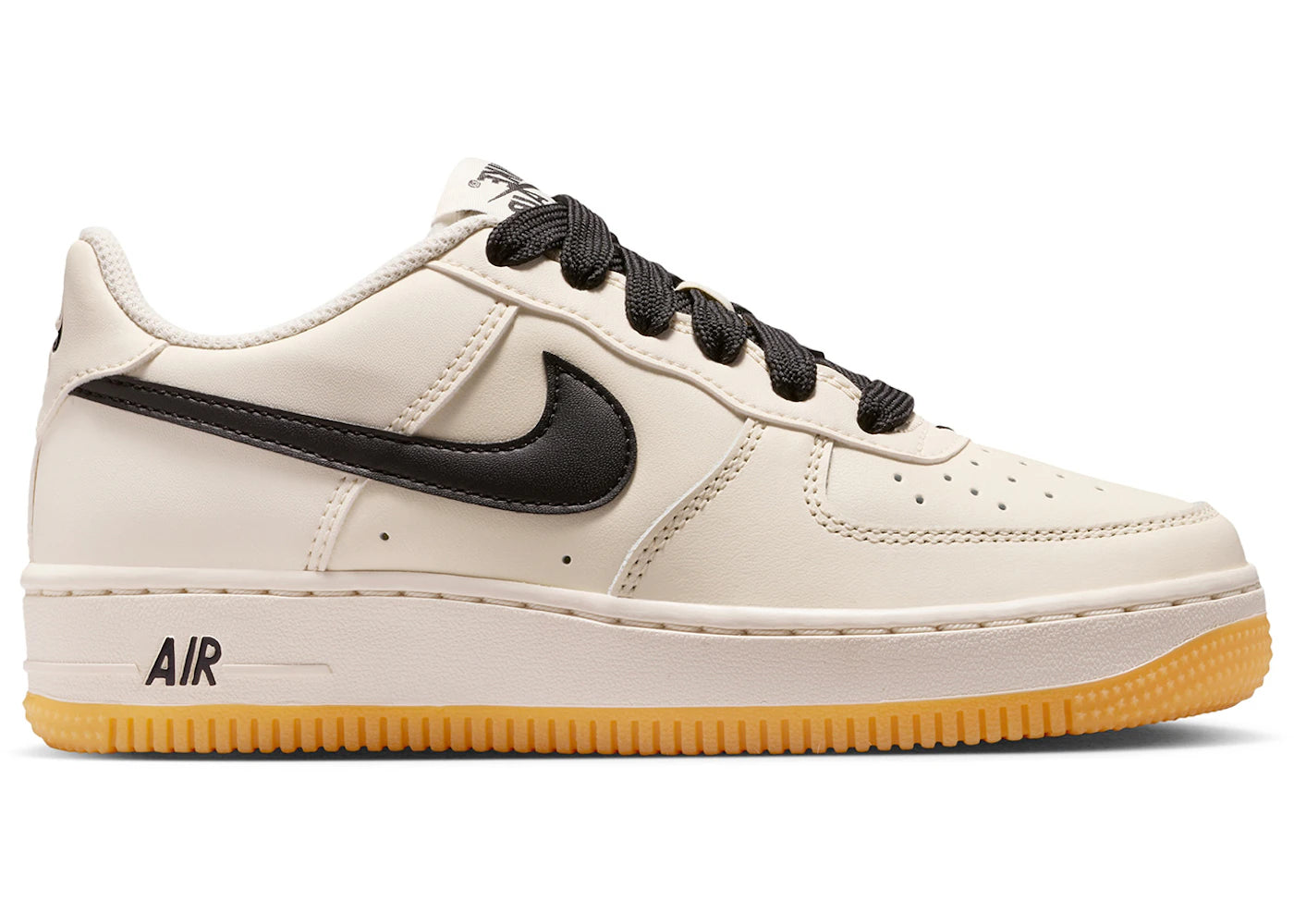 Nike Air Force 1 Low LV8 Soft Pearl Gum Black