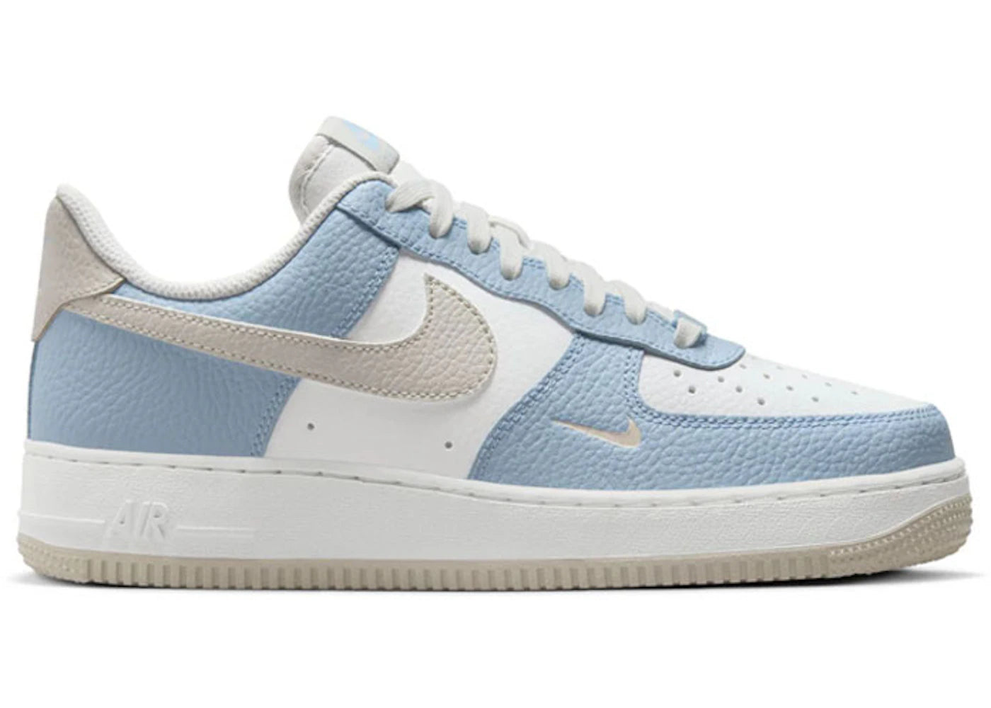 Nike Air Force 1 Low-Light Armory Blue Mini Swoosh (Women's)