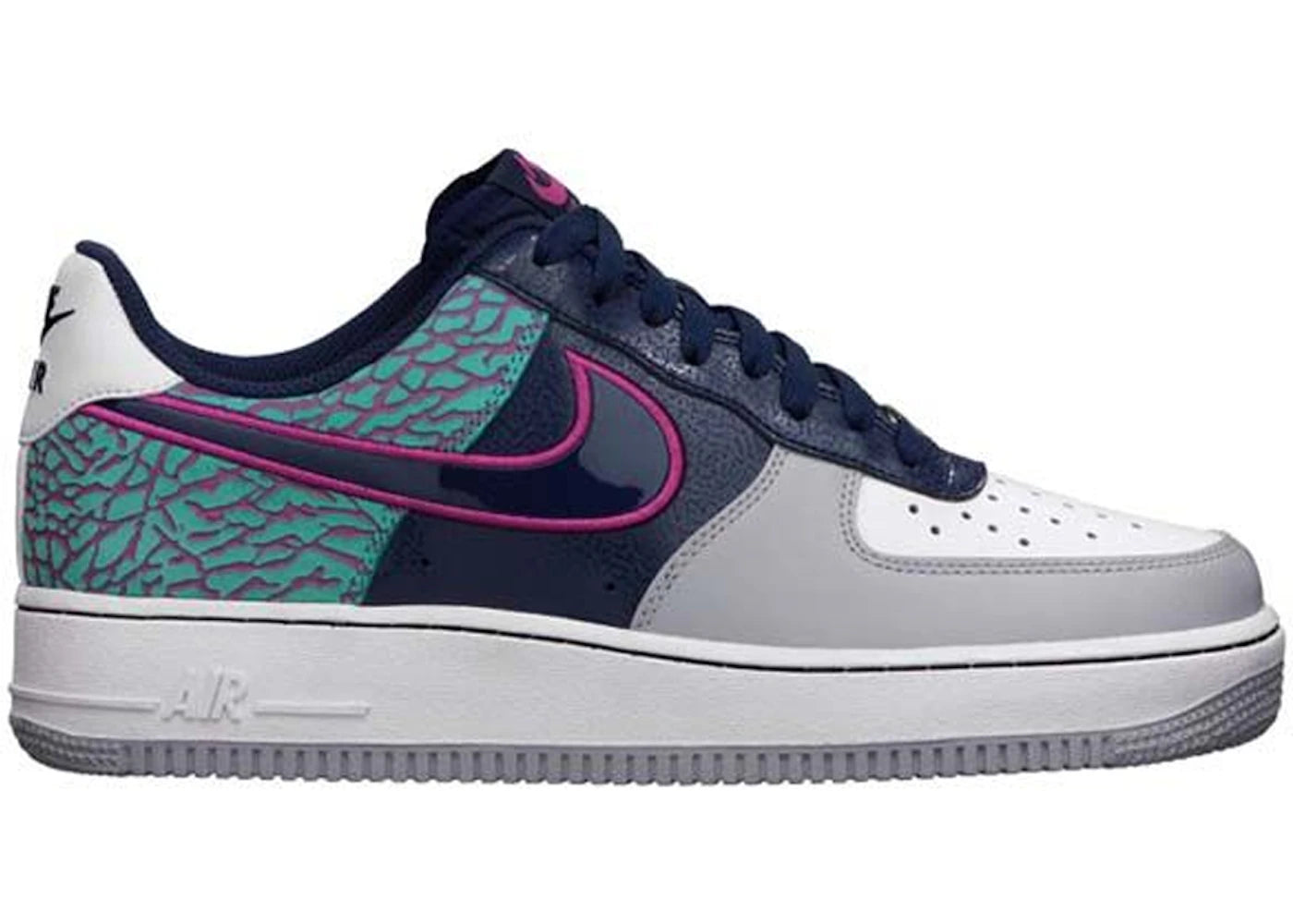 Nike Air Force 1 Low-Midnight Navy Fusion Pink