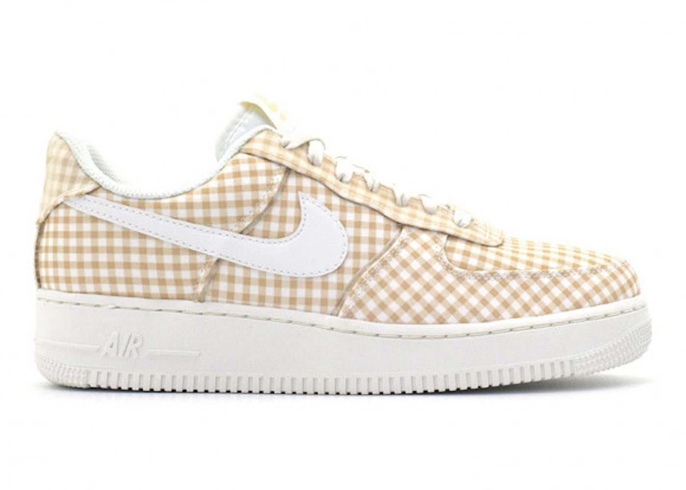 Nike Air Force 1 Low QS-Beige Gingham (Women's)
