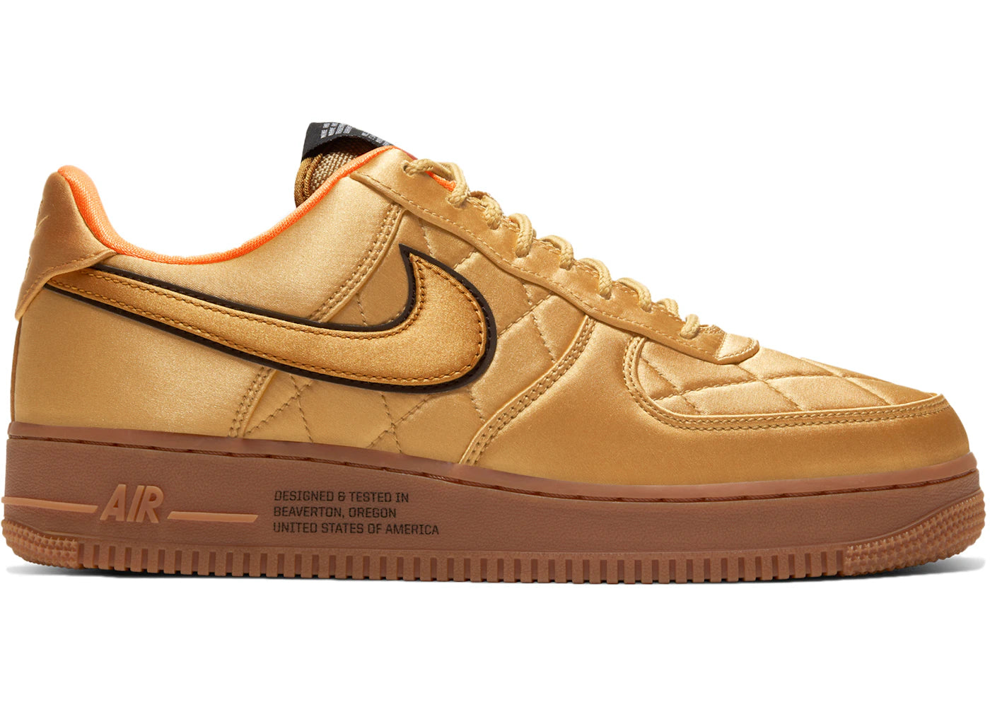 Nike Air Force 1 Low-Quilted Satin Pack Wheat