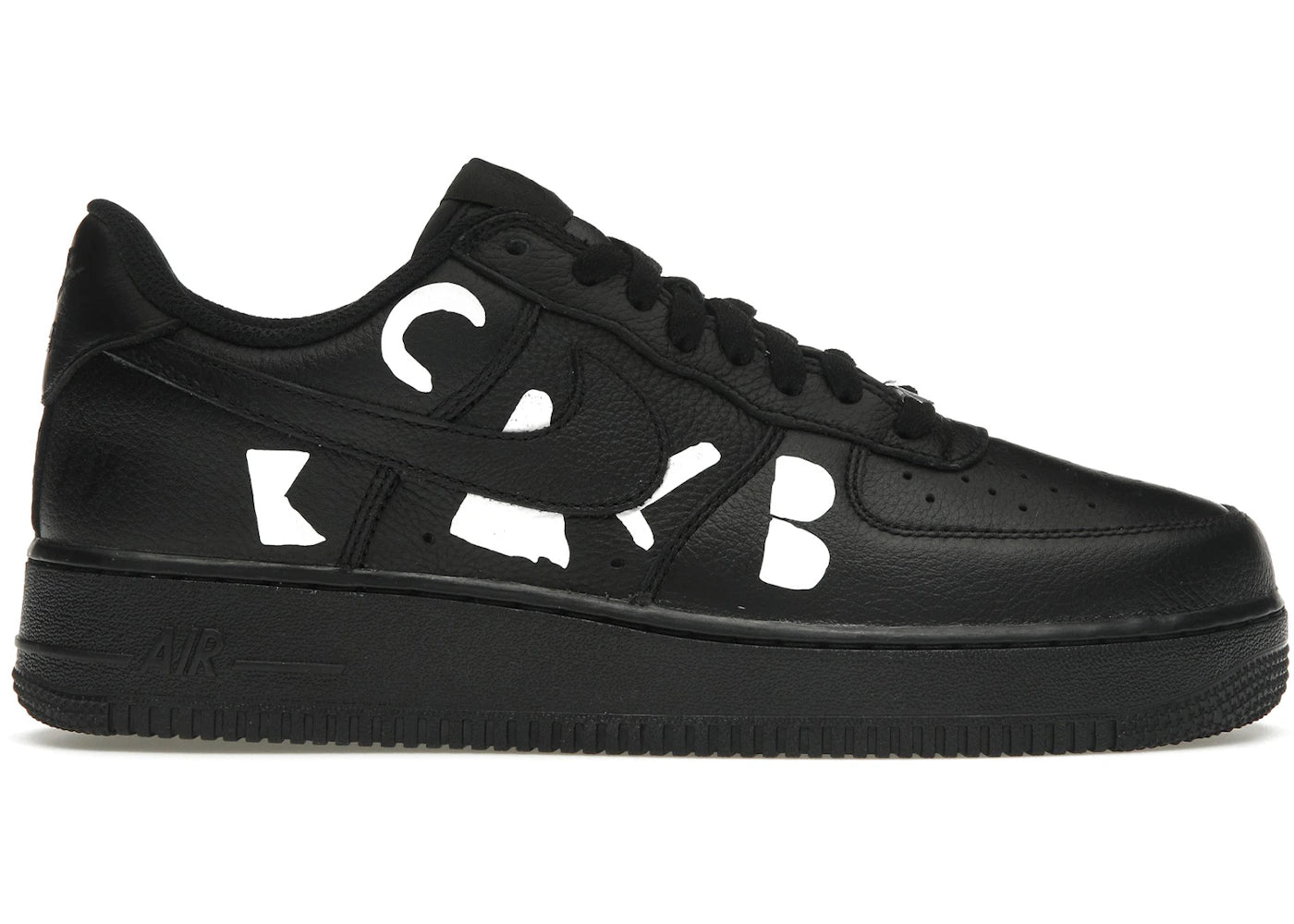 Nike Air Force 1 Low Retro SP-BLACK Comme des Garçons Black
