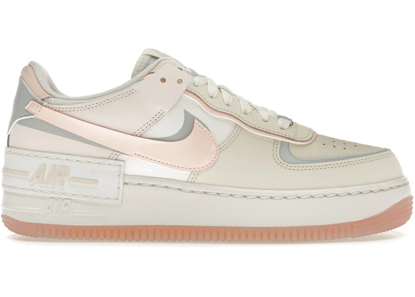 Nike Air Force 1 Low Shadow-Coconut Milk Crimson Tint (Women's)