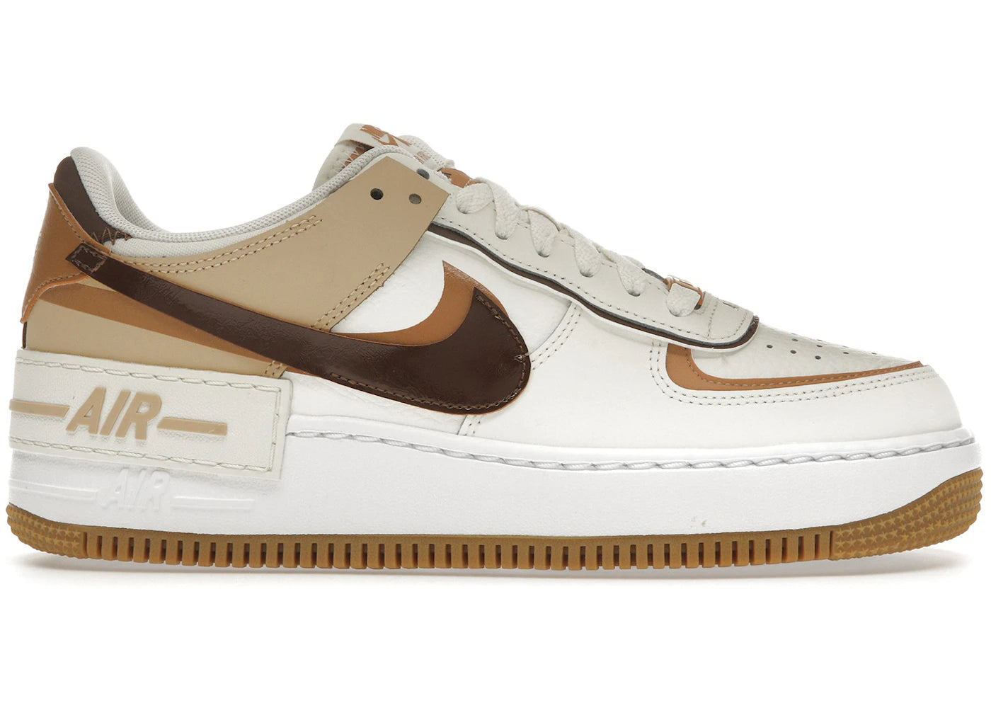 Nike Air Force 1 Low Shadow-Flax Sesame (Femme)