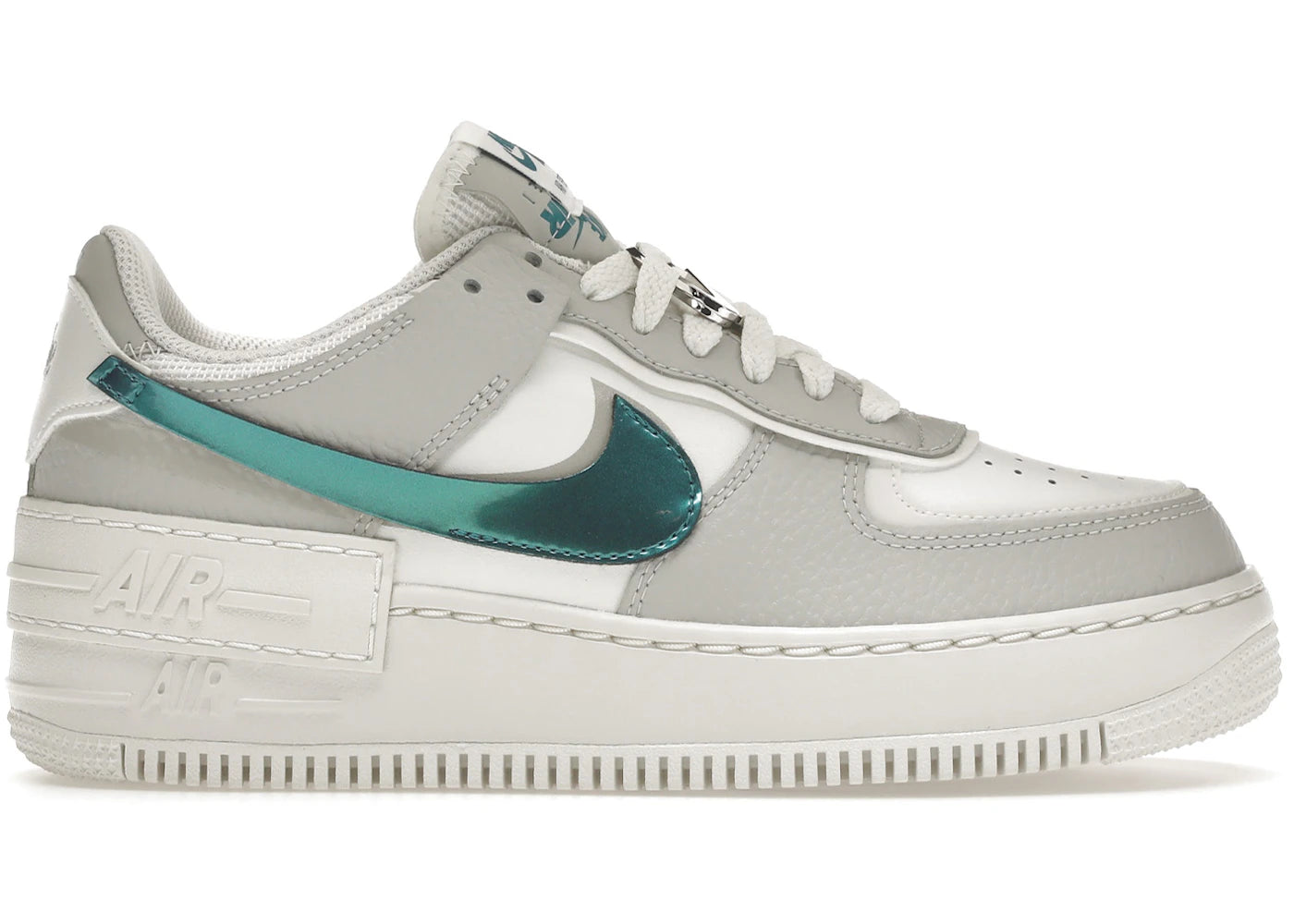 Nike Air Force 1 Low Shadow-Grey Fog Bright Spruce (Women's)