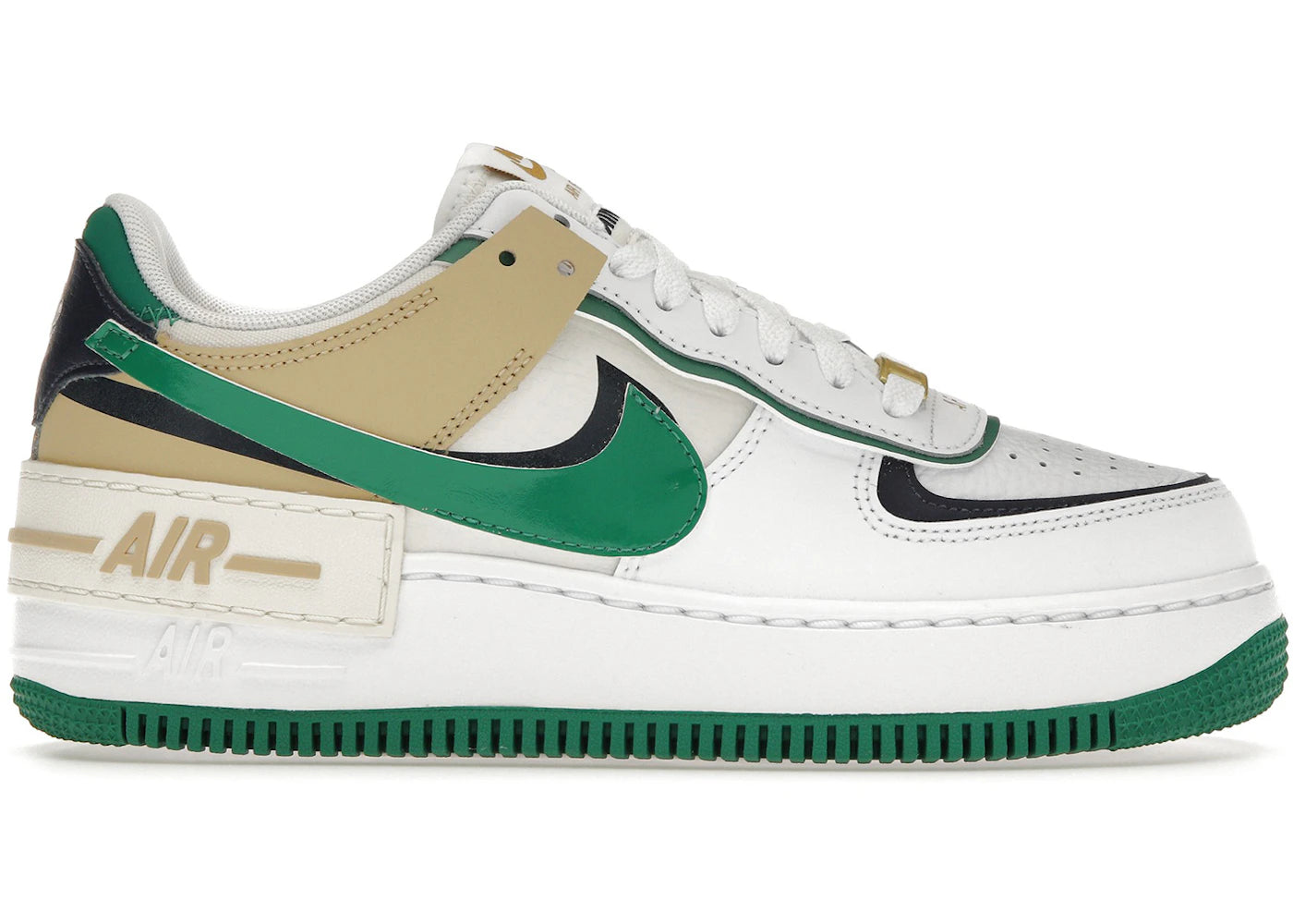 Nike Air Force 1 Low Shadow-White Malachite Sesame (Women's)