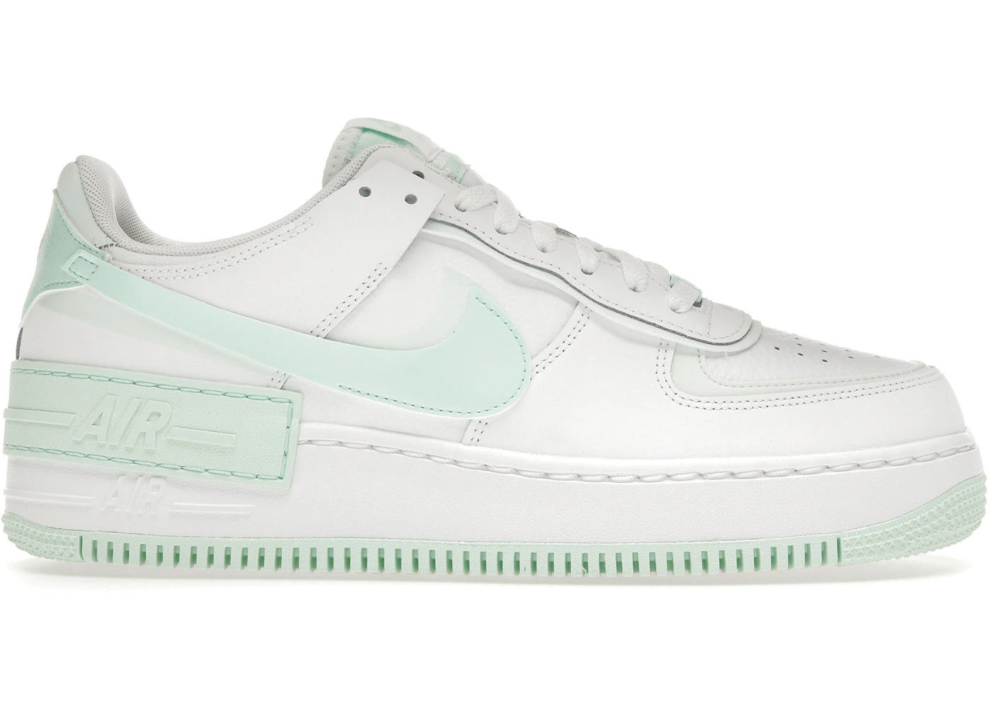 Nike Air Force 1 Low Shadow - Blanc Menthe Mousse (Femme)