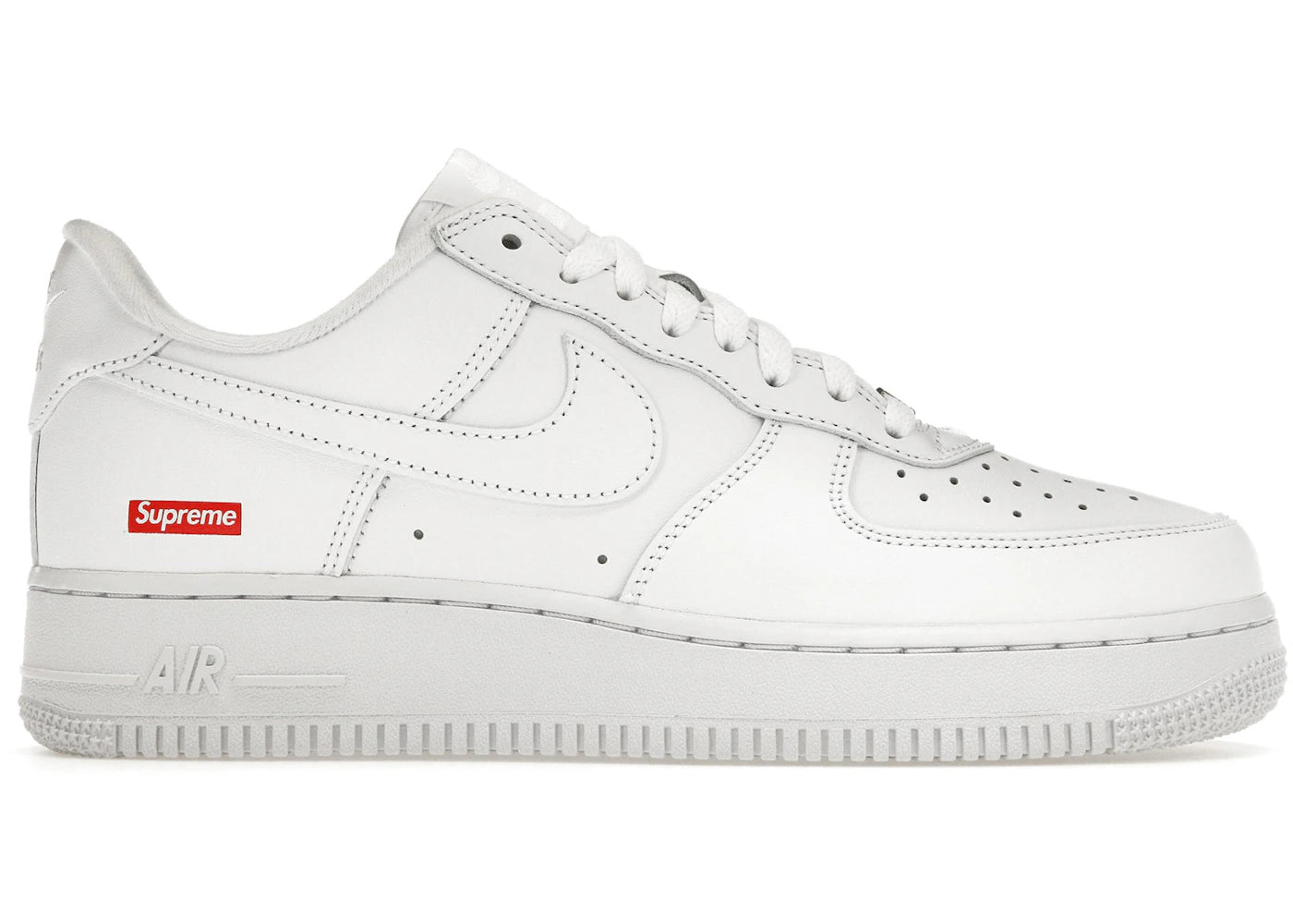 Nike Air Force 1 Low Supreme Blanc