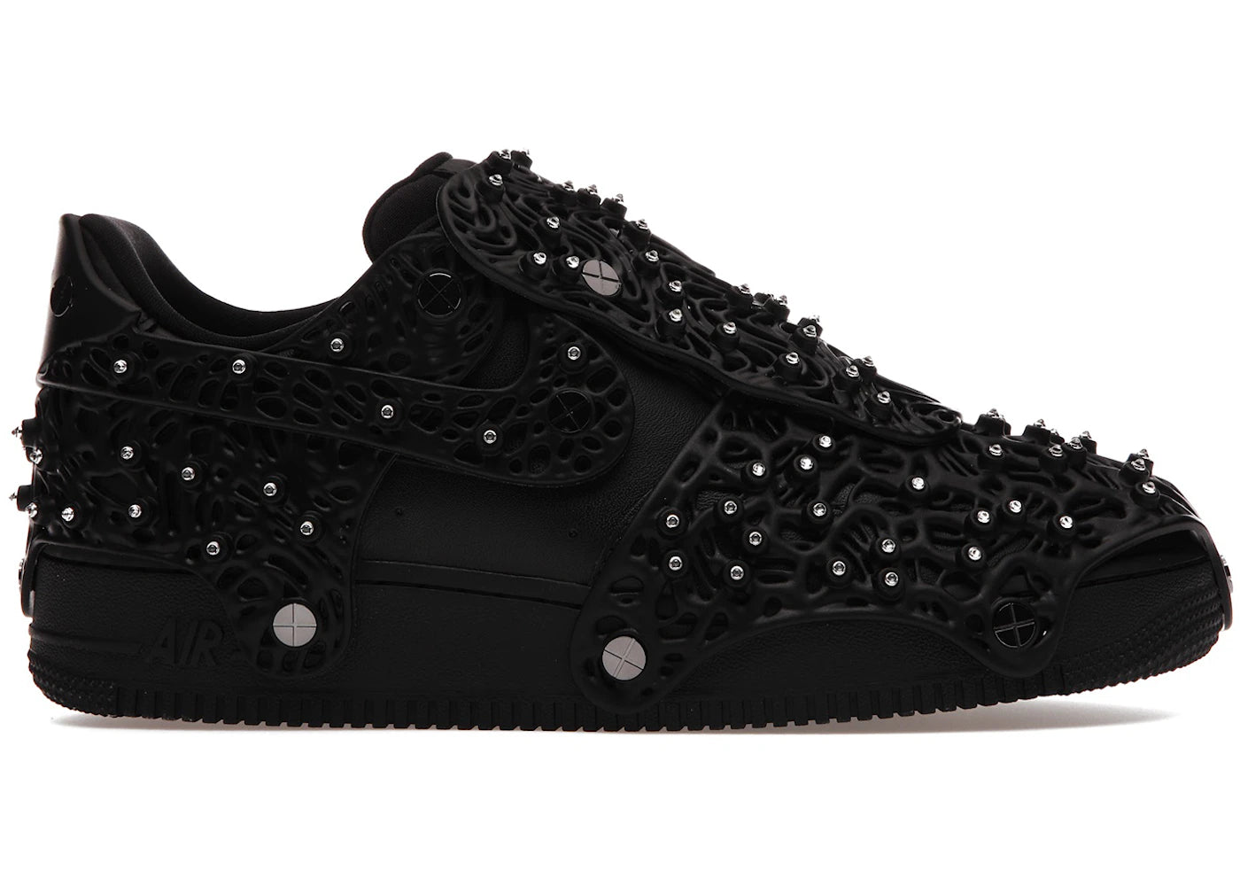 Nike Air Force 1 Low-Swarovski Retroreflective Crystals Black (Women's)