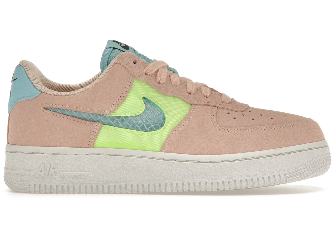 Nike Air Force 1 Low-Washed Coral Ghost Green (Women's)