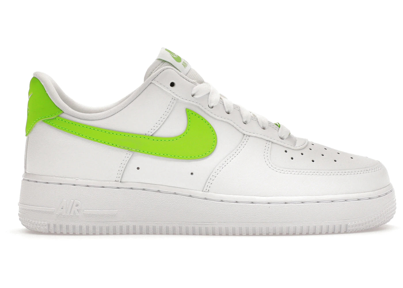 Nike Air Force 1 Low-White Action Green (Women's)