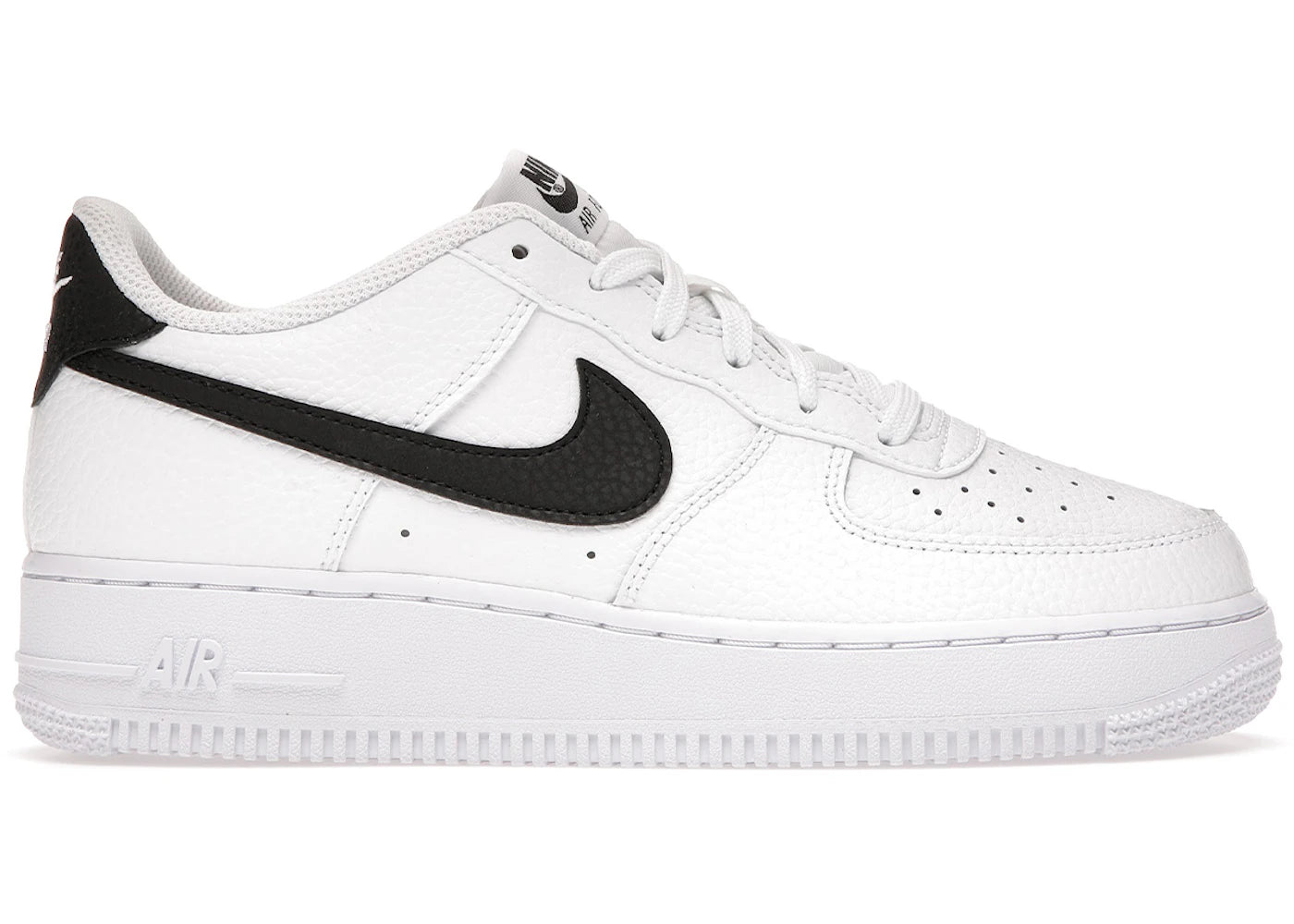 Nike Air Force 1 Low-White Black (GS)