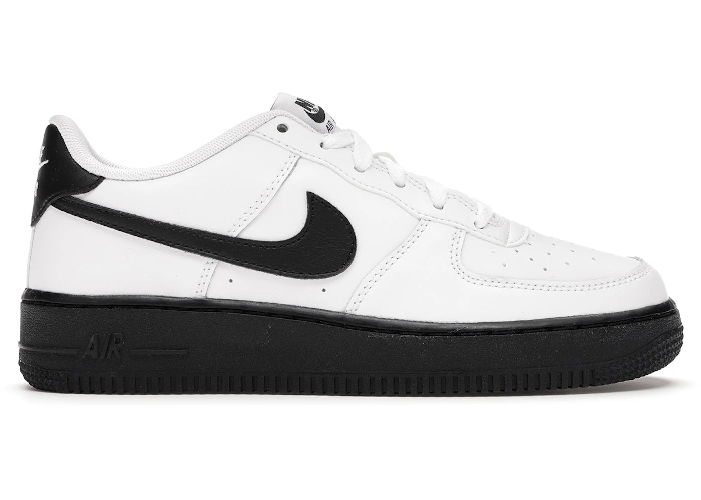 Nike Air Force 1 Low-White Black Midsole (GS)