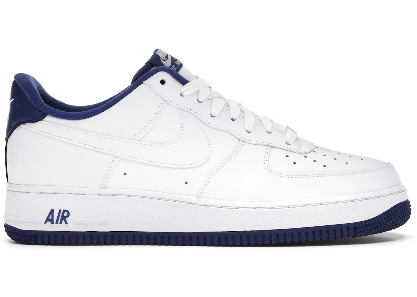 Nike Air Force 1 Low-White Deep Royal Blue
