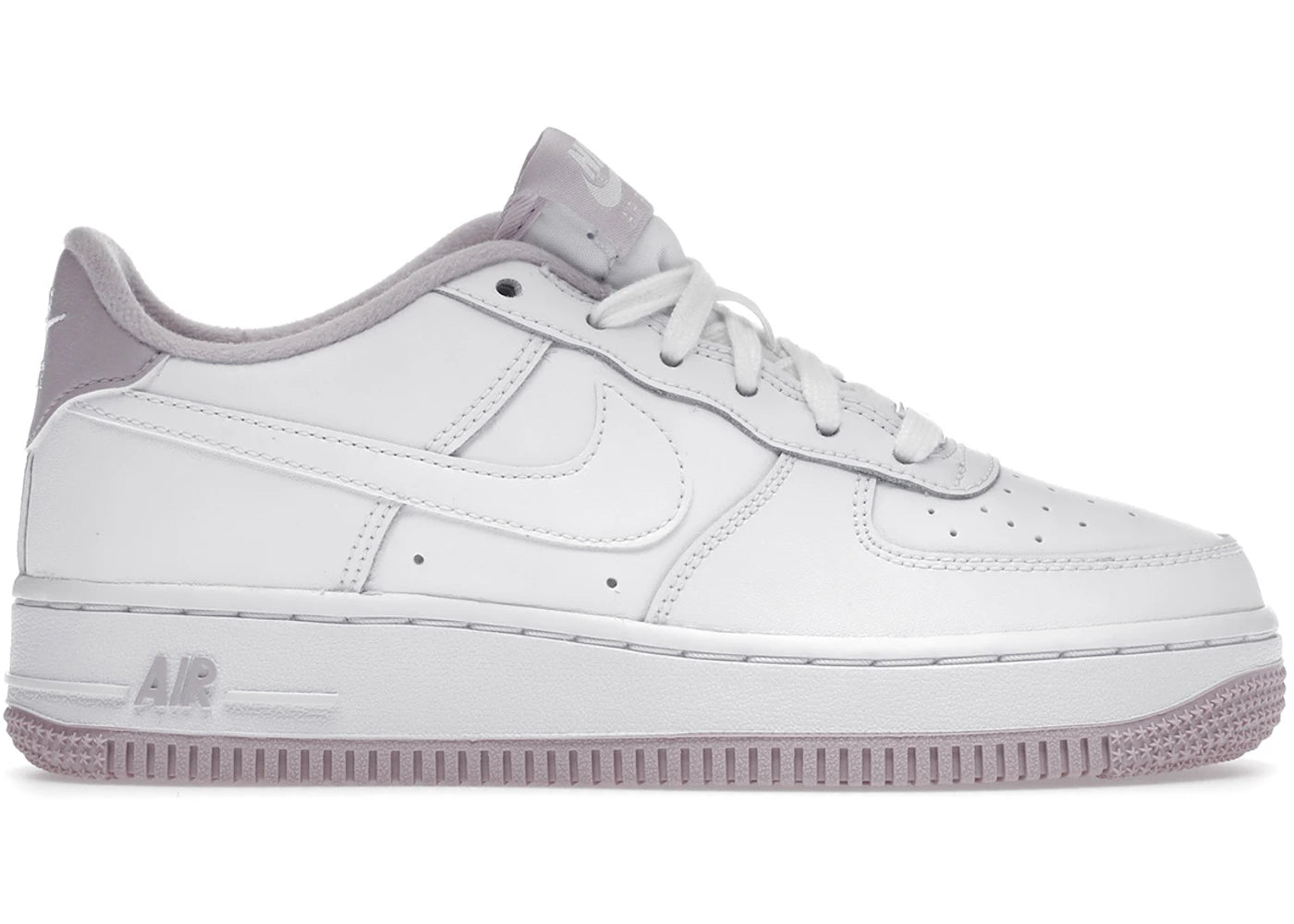 Nike Air Force 1 Low-White Iced Lilac (GS)