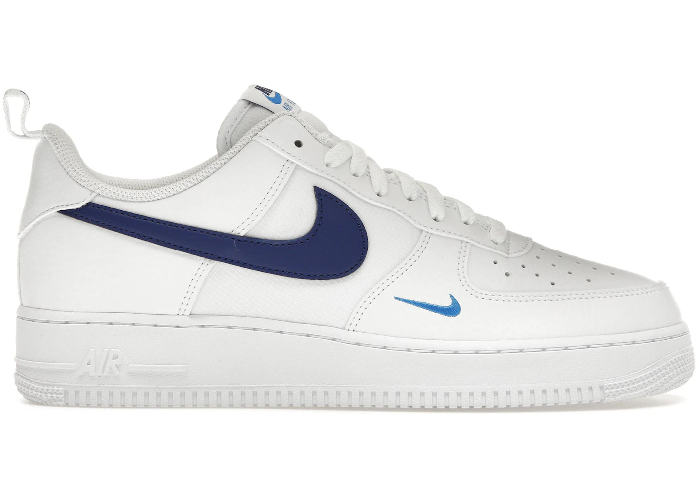 Nike Air Force 1 Low-White Light Photo Blue Deep Royal Blue