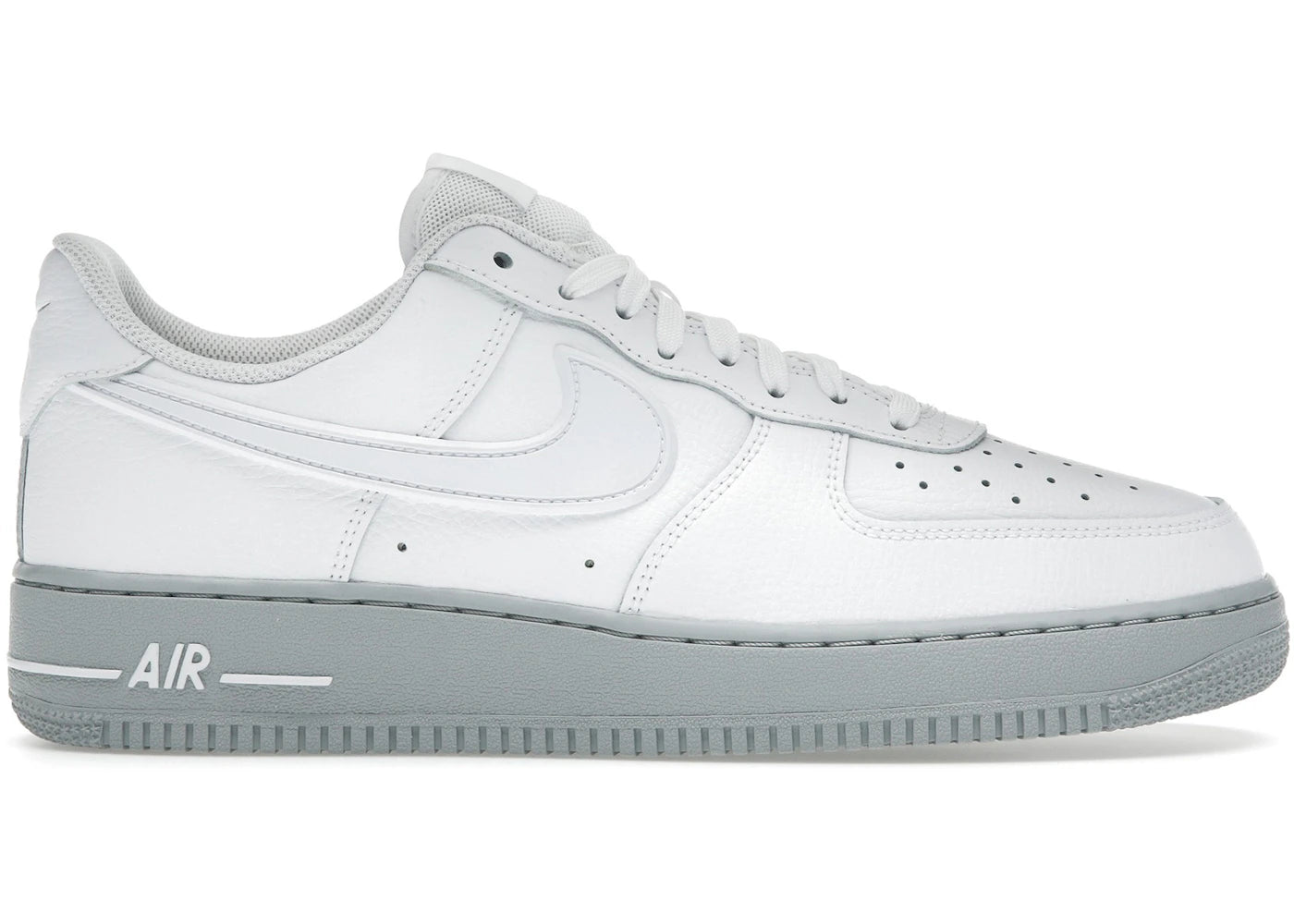 Nike Air Force 1 Low-White Light Smoke Grey Sole