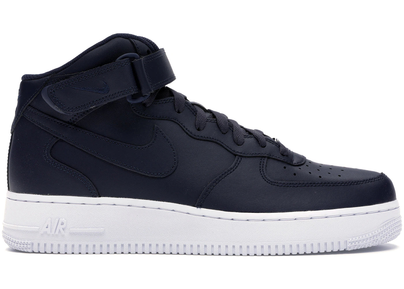 Nike Air Force 1 Mid '07-Obsidian White