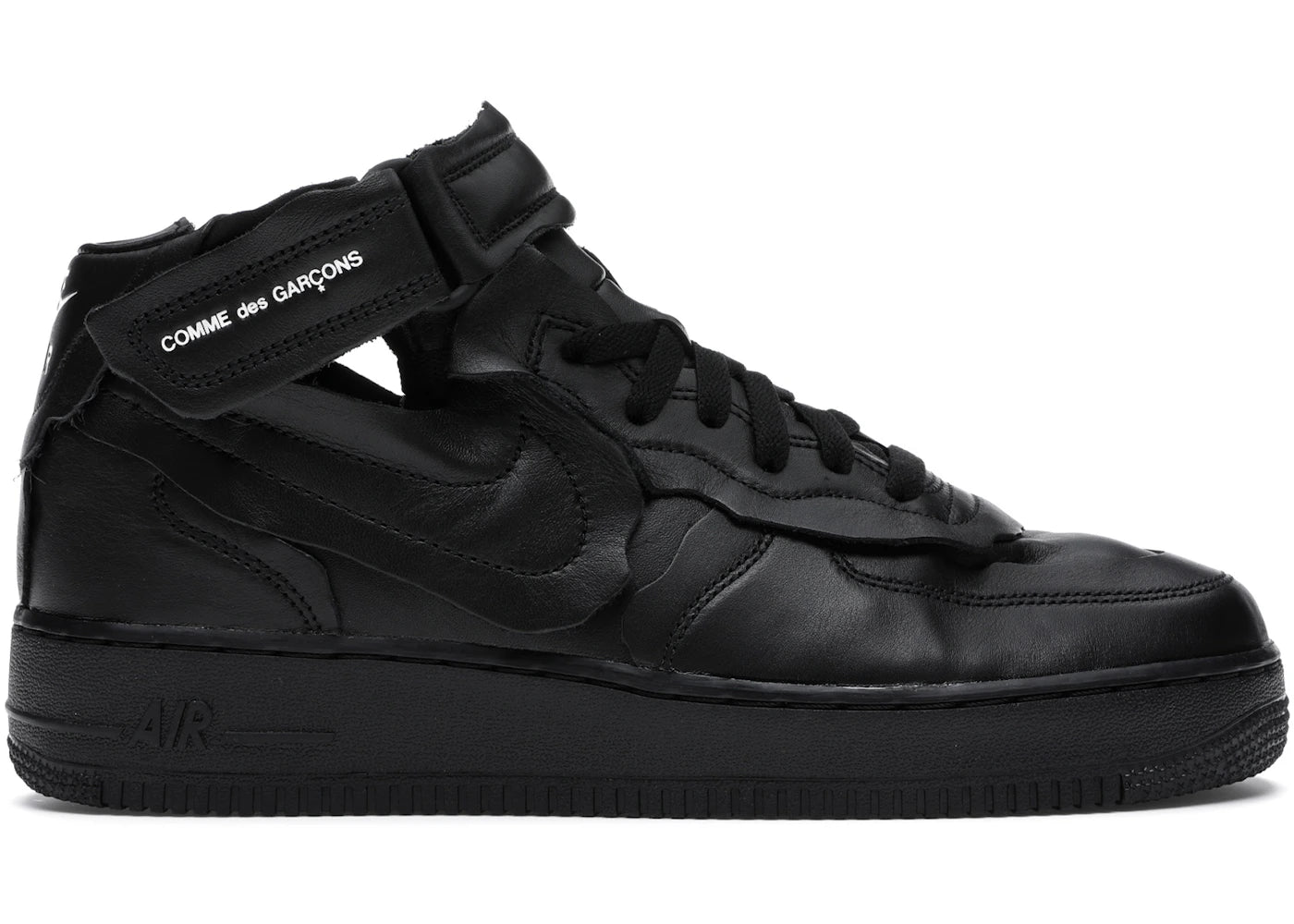 Nike Air Force 1 Mid Comme des Garcons Black