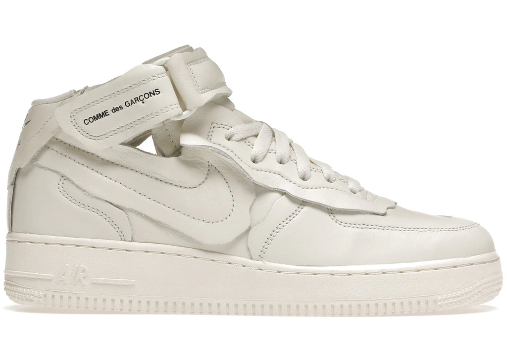 Nike Air Force 1 Mid Comme des Garcons White