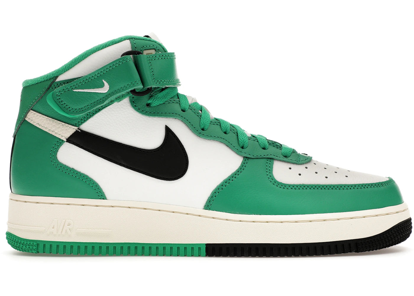 Nike Air Force 1 Mid LV8-Split White Stadium Green