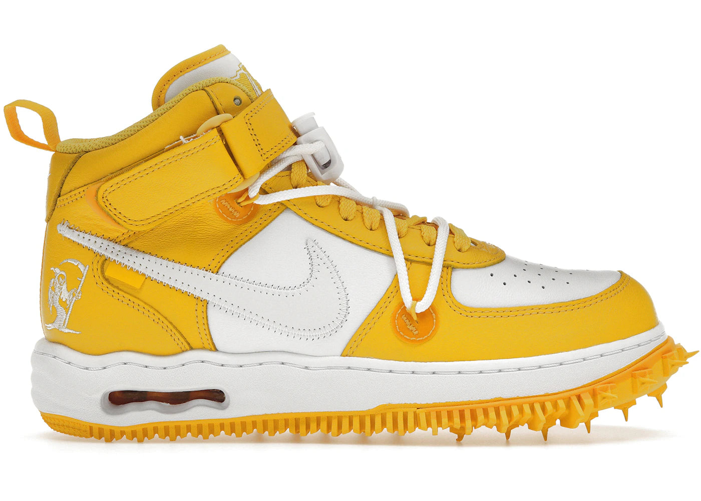 Nike Air Force 1 Mid SP-Off-White Varsity Maize