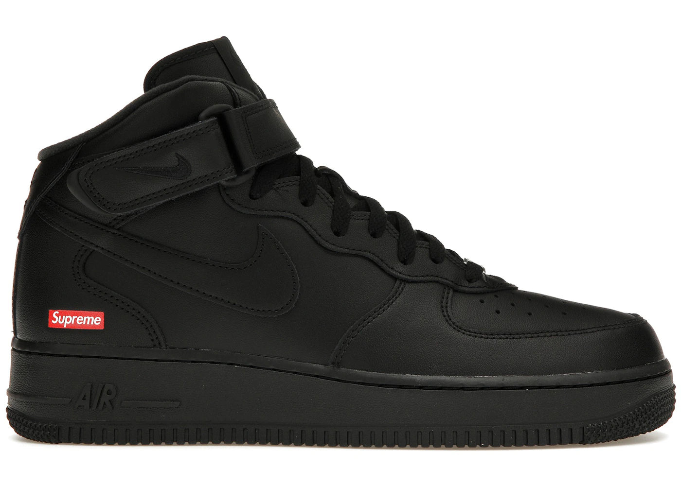 Nike Air Force 1 Mid-Supreme Black