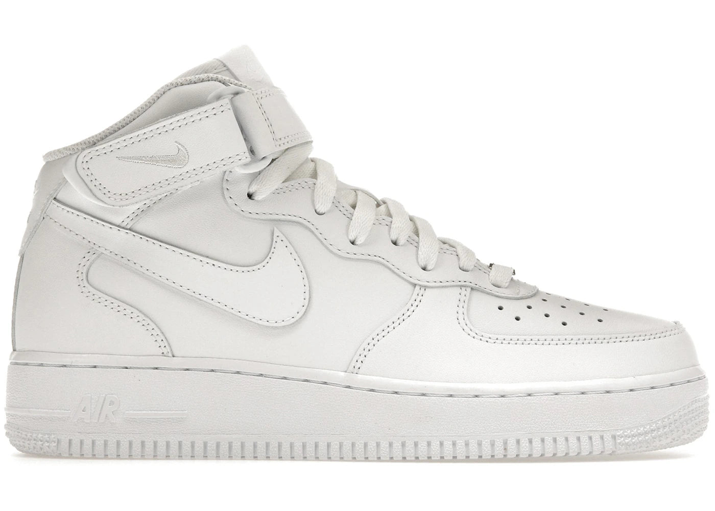 Nike Air Force 1 Mid-Triple White (Women's)