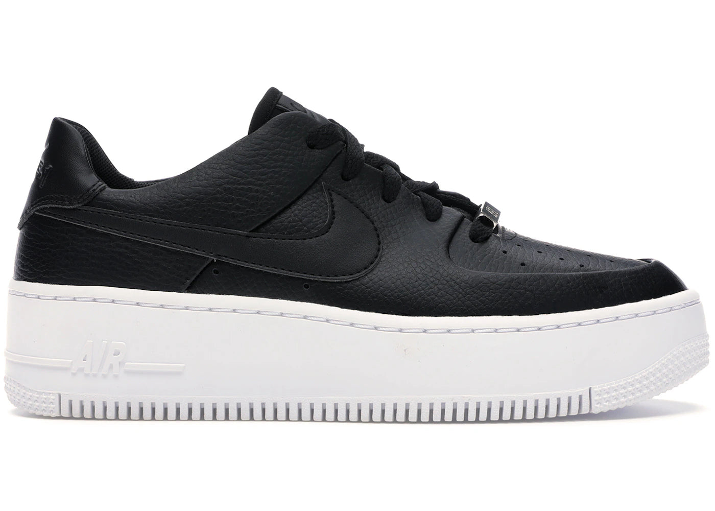 Nike Air Force 1 Sage Low-Black White (Women's)