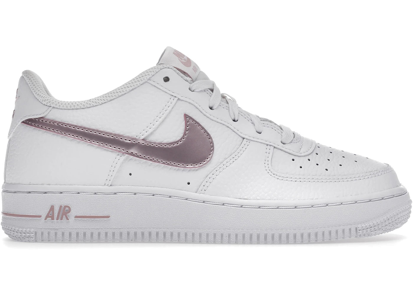 Nike Air Force 1 Low-White Pink Glaze (GS)