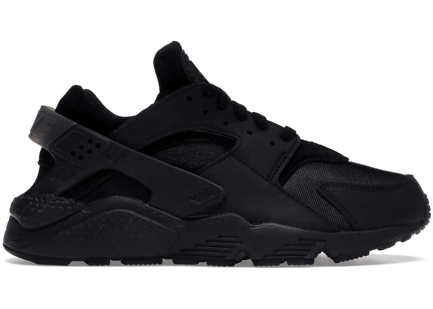 Nike Air Huarache-Black Anthracite Heel Tab (Women's)