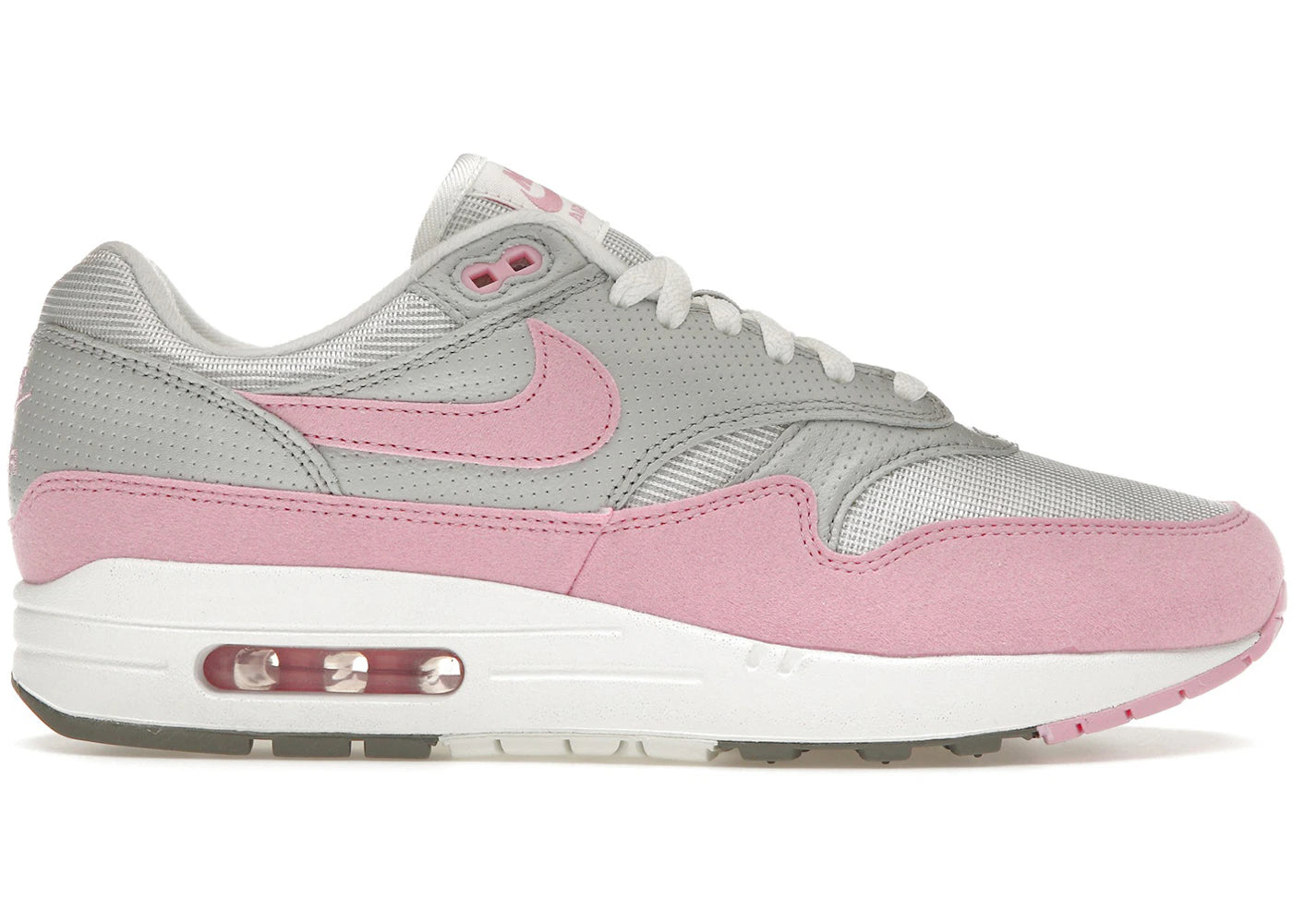 Nike Air Max 1 '87 - Metallic Platinum Pink Rise (Femme)
