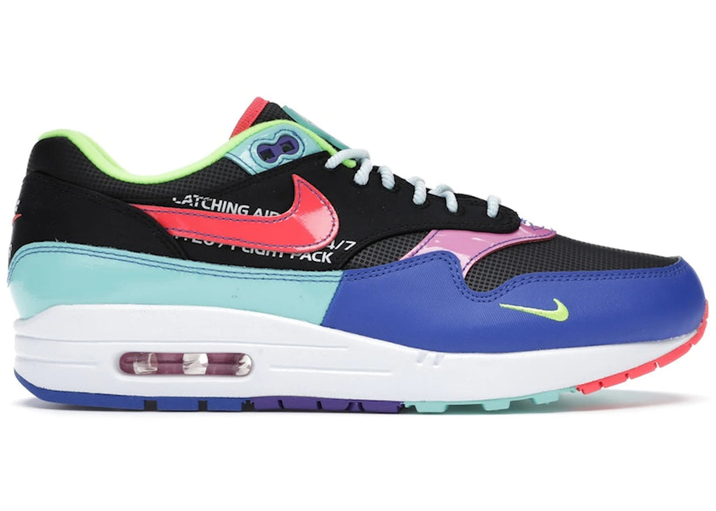 Nike Air Max 1 Black Hyper Grape - main view