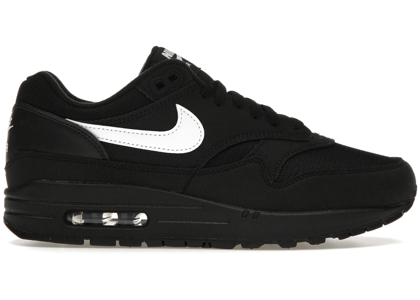 Nike Air Max 1-Black White Swoosh