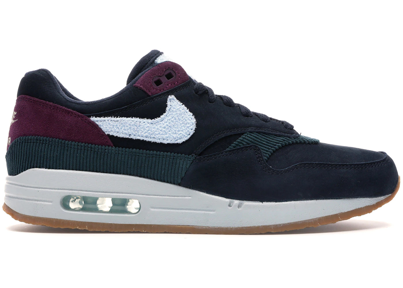 Nike Air Max 1-Dark Obsidian Crepe Sole