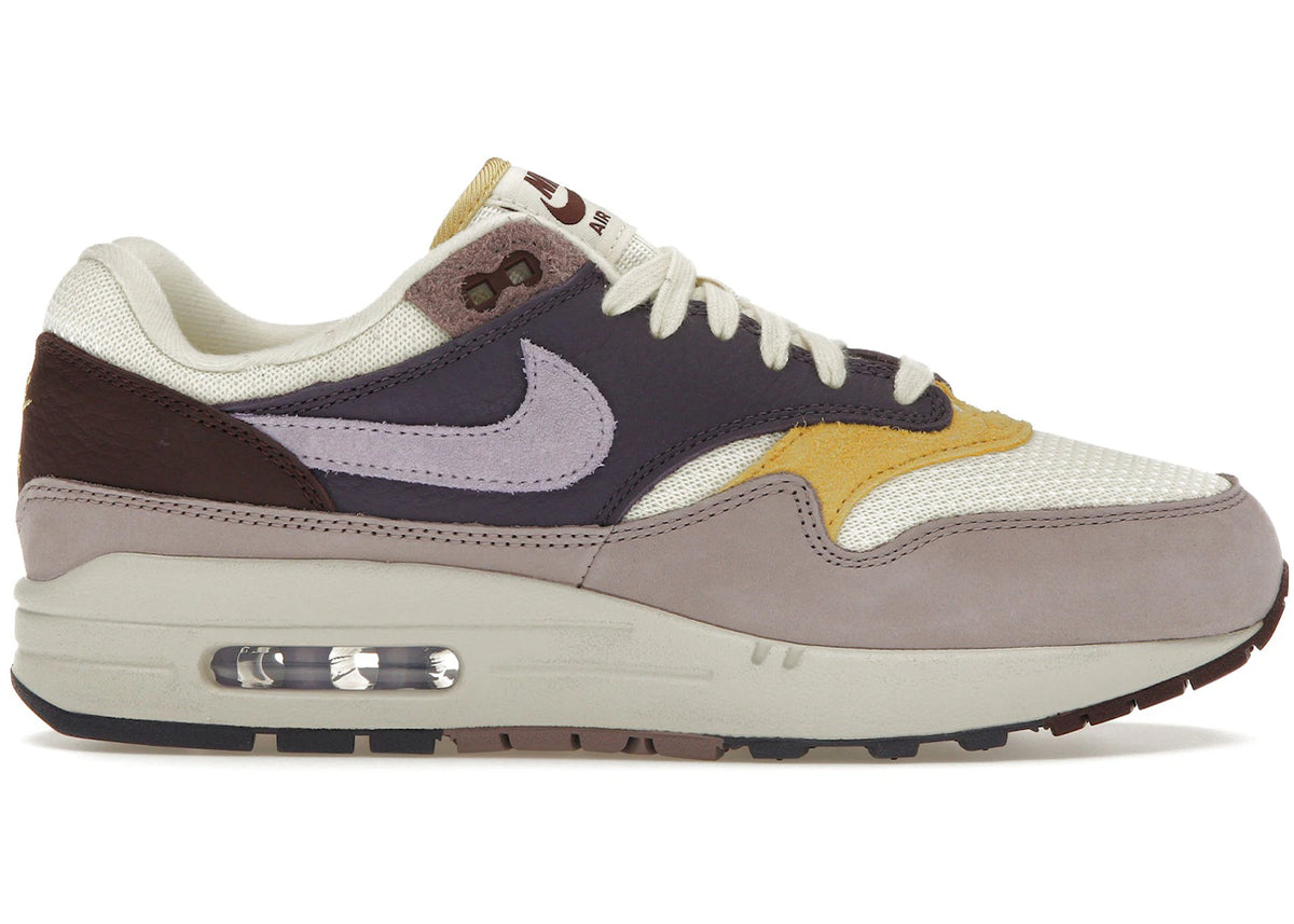 Nike Air Max 1 Dark Raisin Hydrangeas - main view