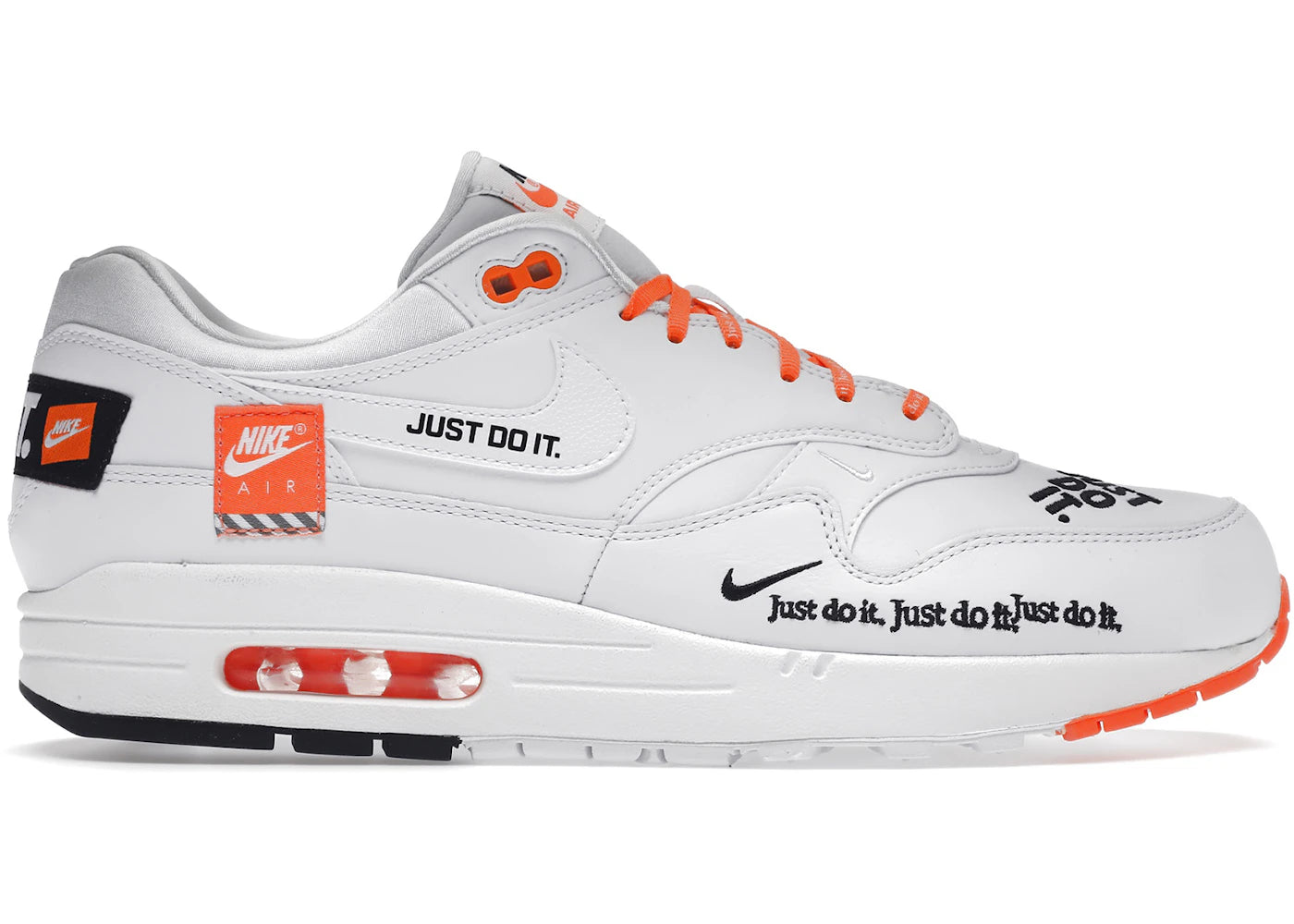 Nike Air Max 1-Just Do It Pack White