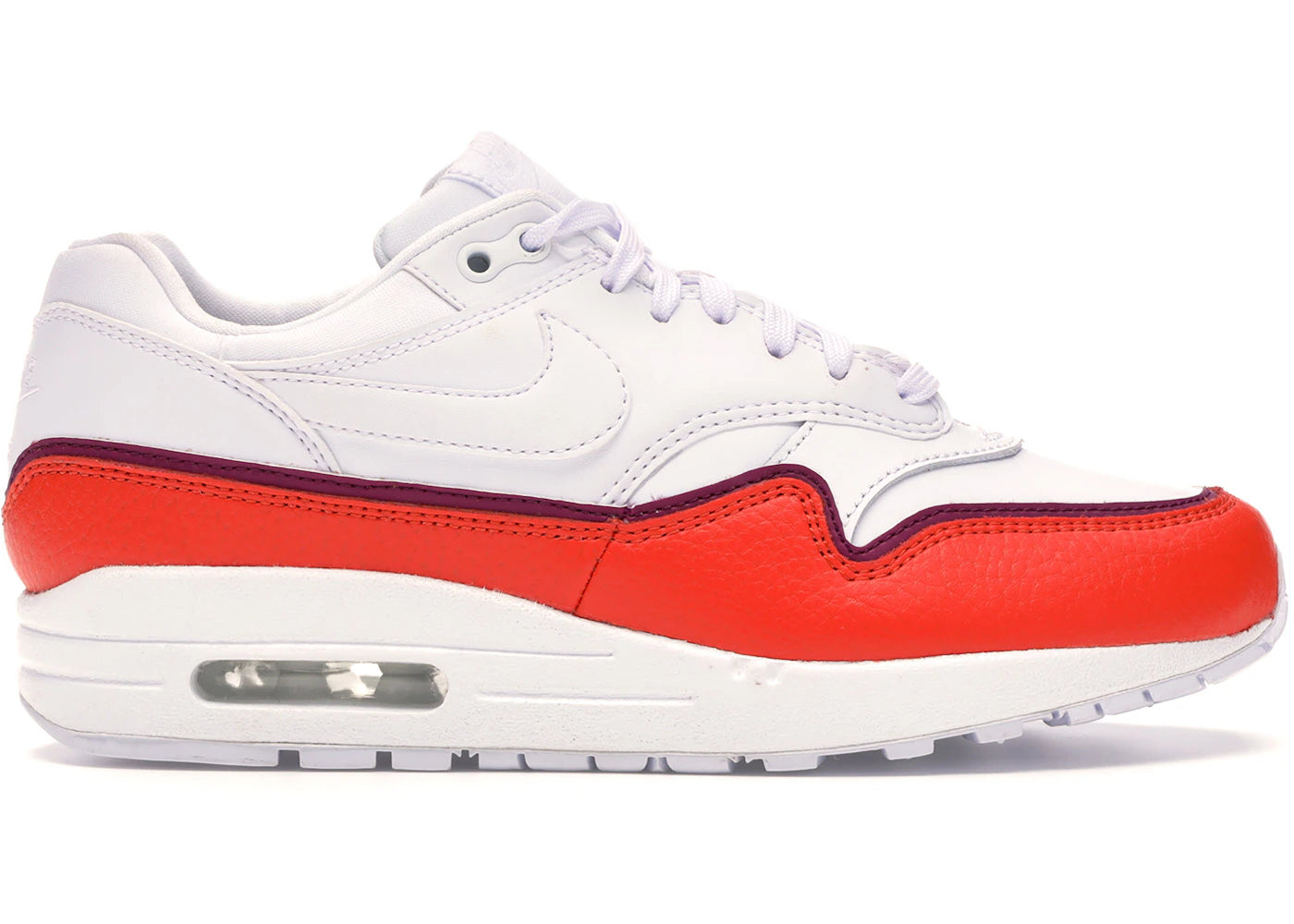 Nike Air Max 1-Liner White Red (Women's)