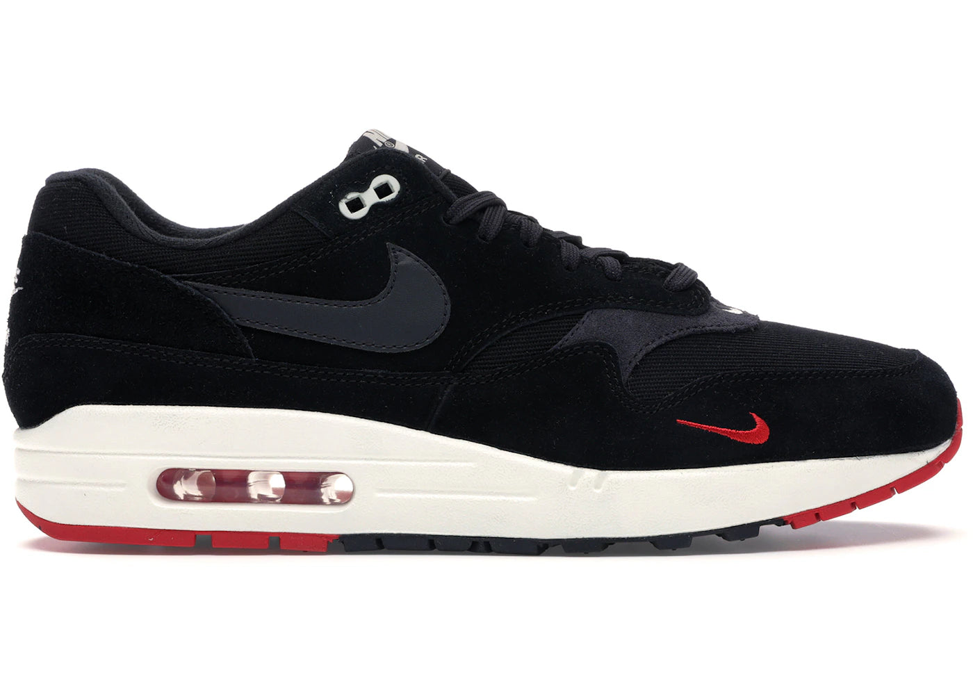 Nike Air Max 1-Mini Swoosh Bred