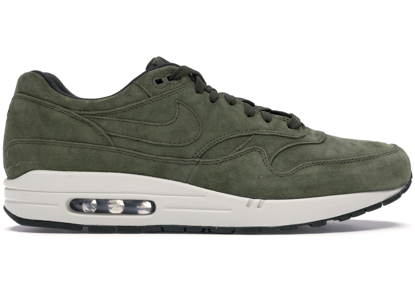 Nike Air Max 1-Olive Canvas Suede