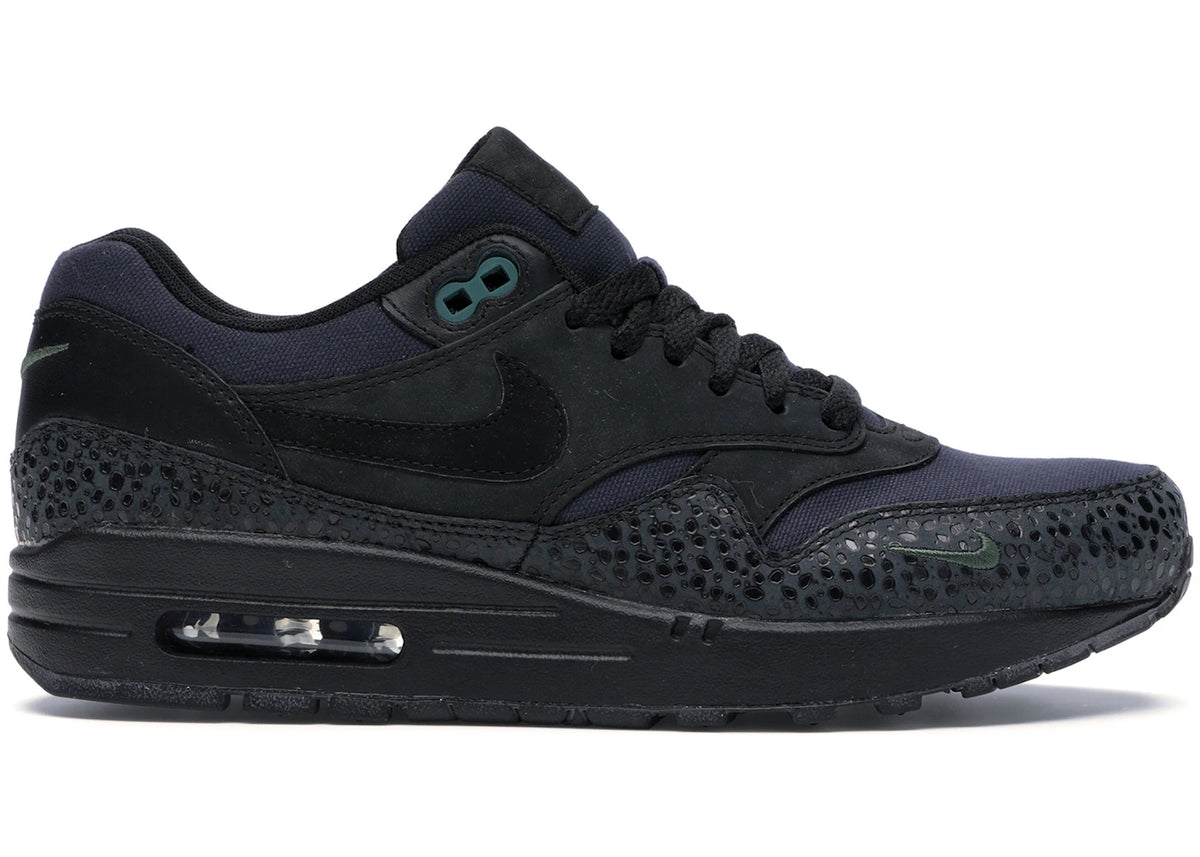 Nike Air Max 1 Black/Black-Bonsai - main view