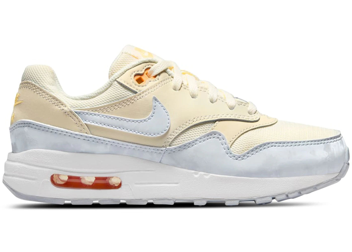 Nike Air Max 1-Pale Ivory Football Grey (GS)
