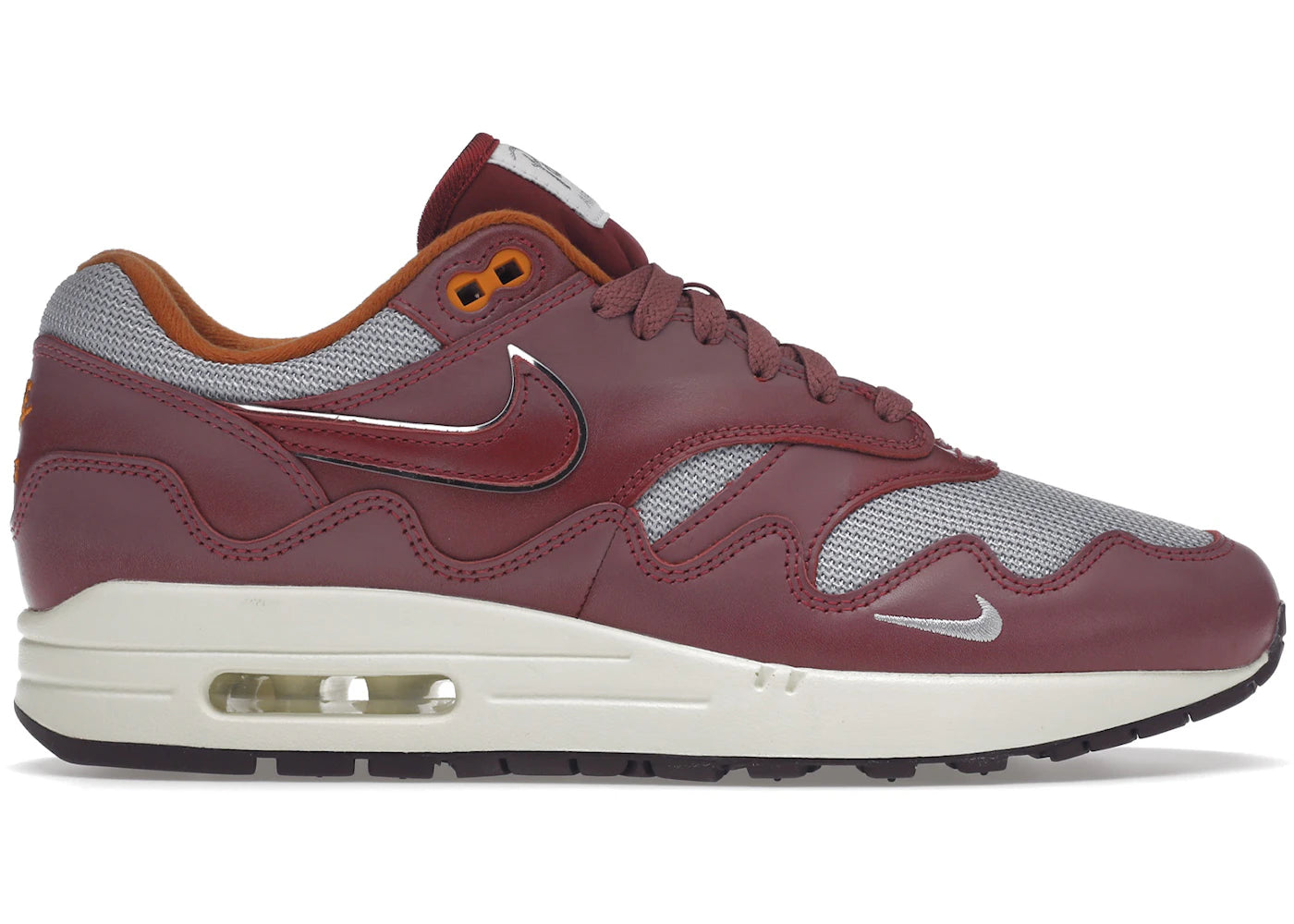 Nike Air Max 1-Patta Waves Rush Maroon (without Bracelet)