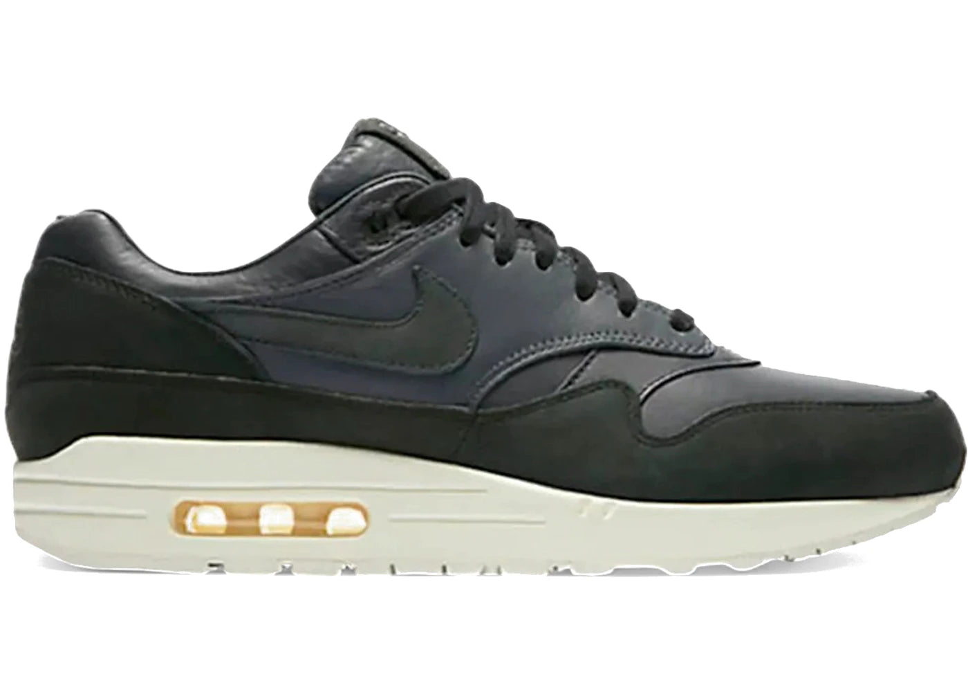 Nike Air Max 1-Pinnacle Black Anthracite Leather