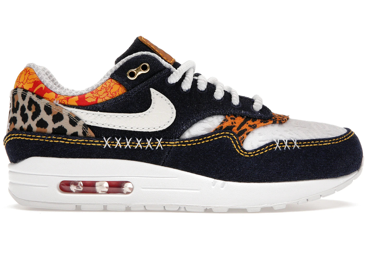 Nike Air Max 1 Premium-Denim Leopard