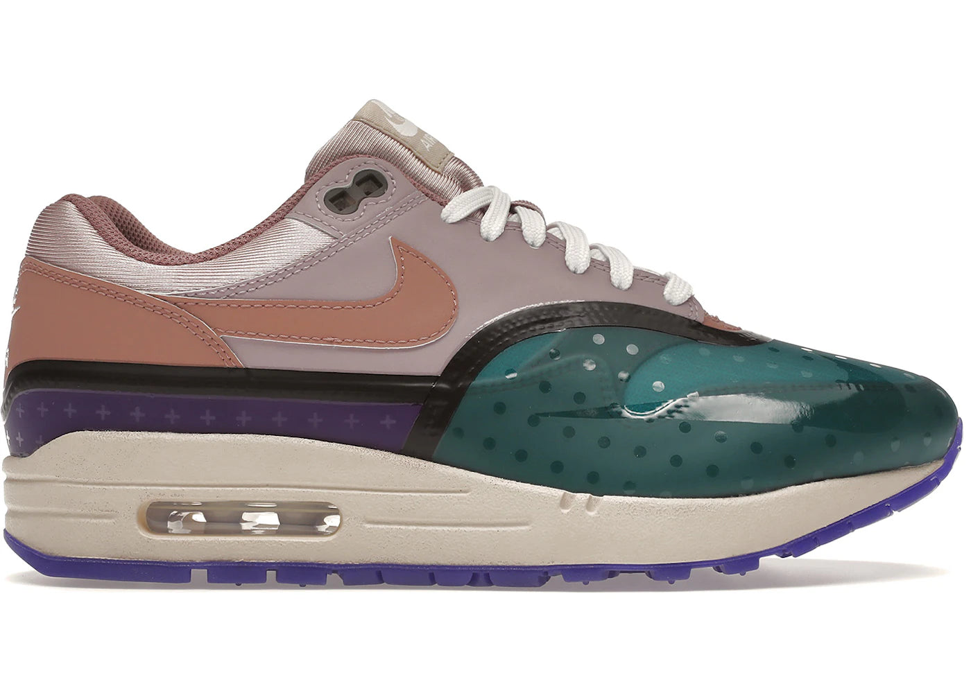 Nike Air Max 1 Premium-Plum Fog Fossil Rose (Women's)