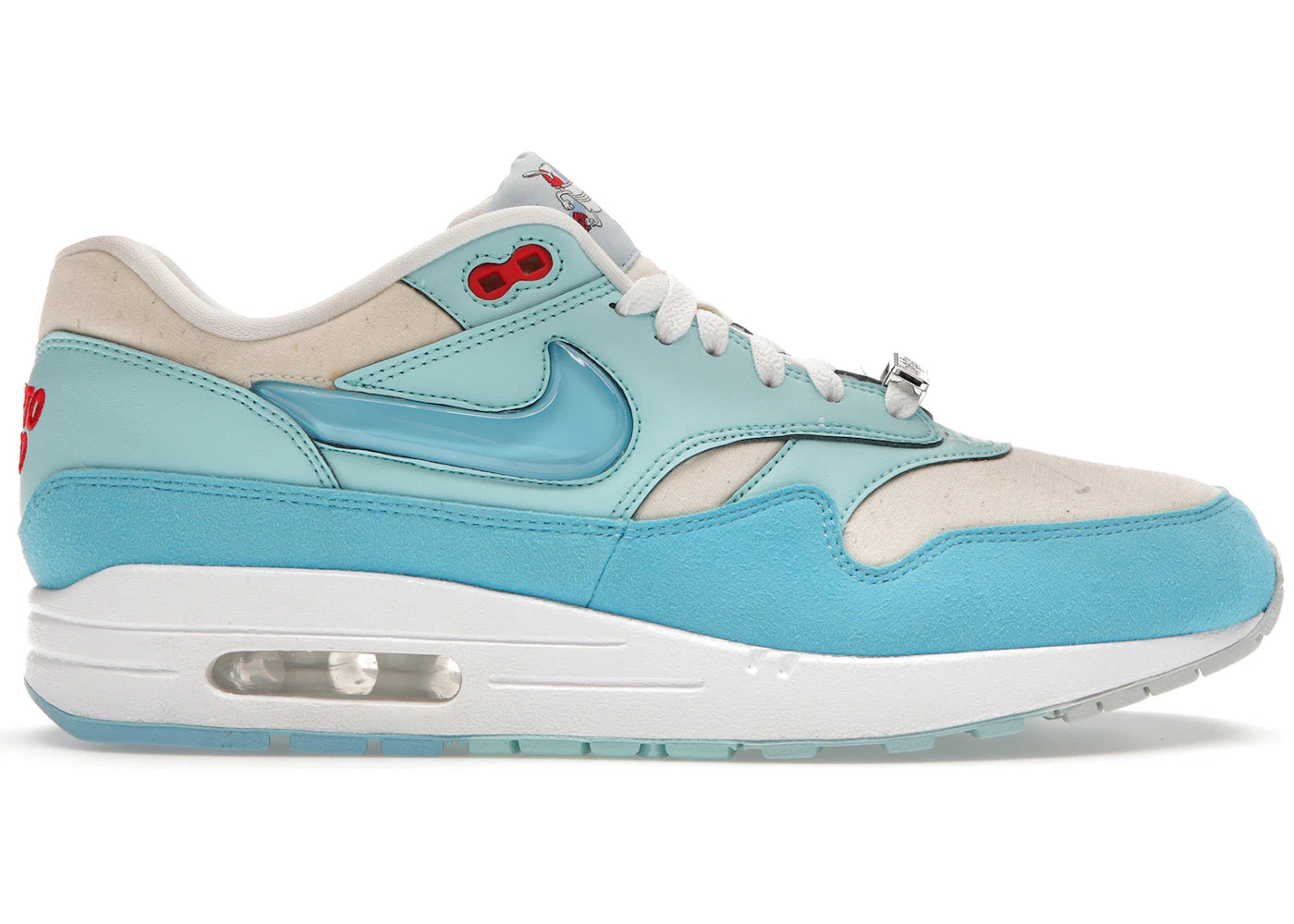 Nike Air Max 1-Puerto Rico Blue Gale