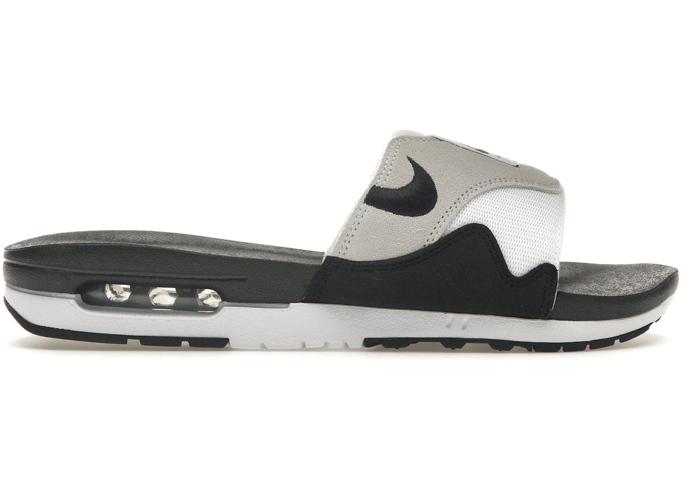 Nike Air Max 1 Slide-White Black