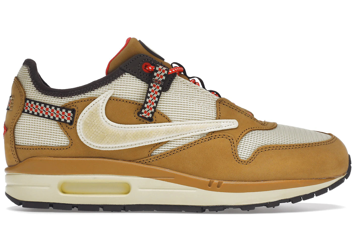 Nike Air Max 1-Travis Scott Cactus Jack Wheat Lemon Drop